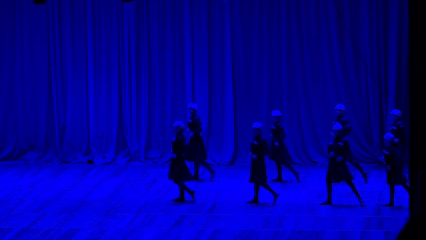 Traditional dance performances captured during cultural event in Tbilisi
