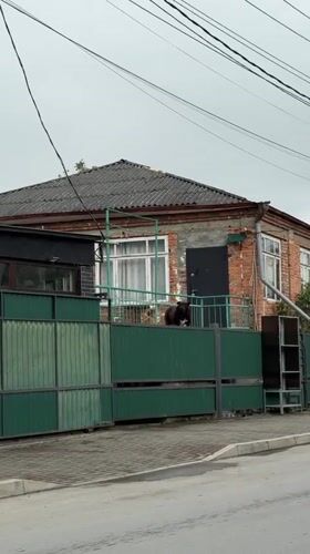 Quiet street scenes documented in Gagra, Abkhazia
