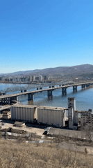 City river views with multiple bridges documented by witnesses