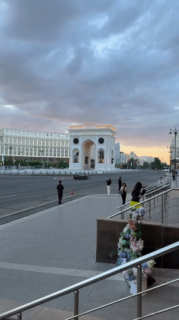 Afternoon street scenes and interiors documented across Astana