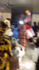 Wedding celebration with traditional attire in Umuode Nigeria