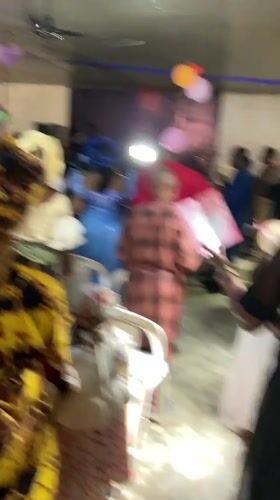 Wedding celebration with traditional attire in Umuode Nigeria