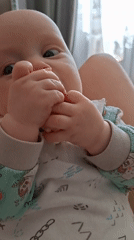 Baby playtime and backyard birdwatching documented in morning session