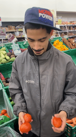 Artist's studio workspace documented in Buenos Aires overnight session