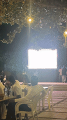 Evening performance draws crowd at outdoor Abuja venue
