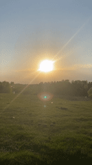 Woman documents sunny afternoon bike ride in rural Russia