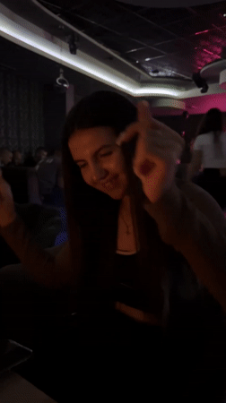 Evening social gathering at Karlovo nightclub captured by witness