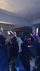 Wedding reception celebration with dancing bride in Groningen