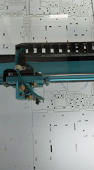 Industrial workshop operates fabrication equipment in Ternopil, Ukraine