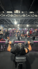 Late night gym session recorded in Arica Chile