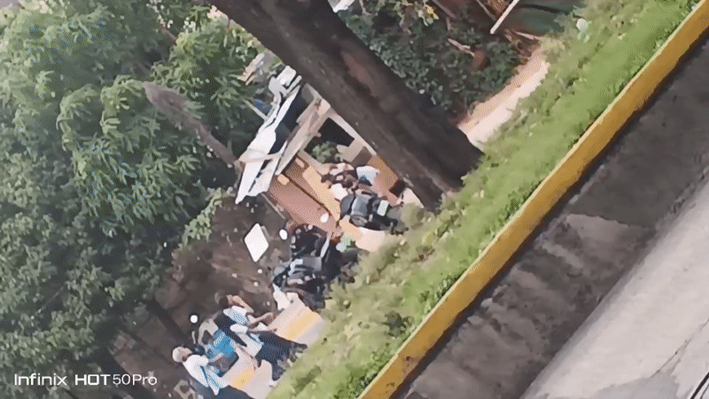 Evening street life captured across Caracas neighborhoods