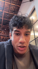 Man records video at LA cafe, captures diners and sandwich
