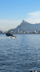 Guanabara Bay traffic and waterfront scenes from Niterói