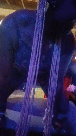 Evening social gathering documented at Akwanga bar with dancing patrons