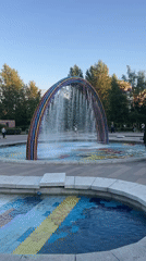 Moscow afternoon scenes: parks, xylophone, dogs, architecture documented
