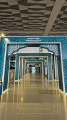 Late night views captured at Soekarno-Hatta International Airport