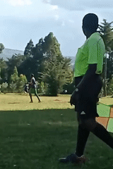 Soccer match played in Lumakanda ward, Kenya