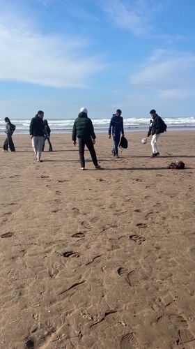 Casablanca residents capture beach life and desert plants
