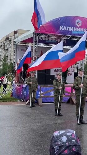 Traditional cultural festival with historical reenactment held in Vsevolozhsk