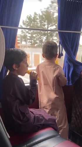 Two boys spotted on morning bus in Quetta