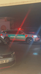 Turkish Highway Gendarmerie Vehicle Spotted with Emergency Lights Active