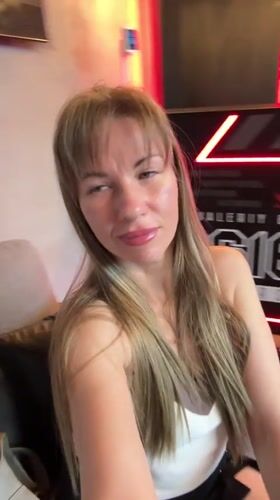Woman photographed in commercial interior setting in Tolyatti