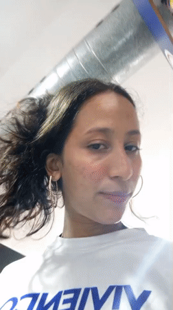 Woman shops for groceries and snacks in Porlamar store