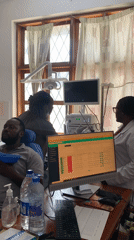 Dental and throat examination at a Dar es Salaam clinic