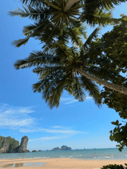 Morning beach documentation captured at Ao Nang, Thailand