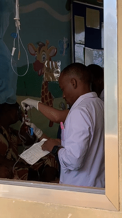 Morning medical activities observed at Dar es Salaam healthcare facility