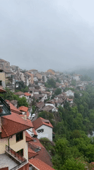 Tourist captures foggy morning views of historic Veliko Tarnovo