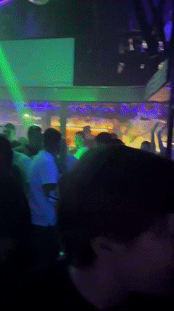 Late night clubbing scene documented in Perm, Russia