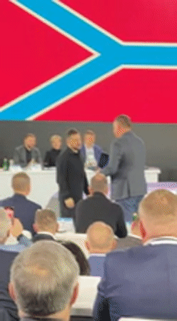 Formal ceremony with awards presentations held in Barvinok, Ukraine