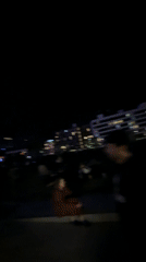 Building projection draws evening crowds in Barcelona square