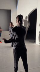 Dance rehearsal session captured in Paris studio space