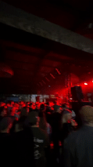 Live music performance draws crowd in Riga, Latvia