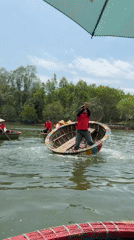 Morning eco-tour features traditional coracle boats in Phú Quốc