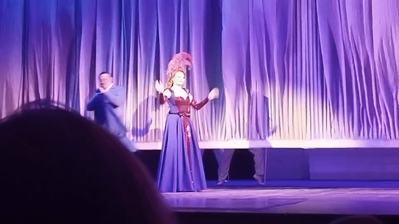 Theatrical dance performance staged at Odesa Philharmonic Hall