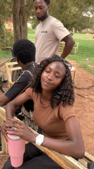 Community gathering observed in Bukuru, Nigeria outdoor setting