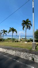 Clear morning coastal scenery captured in Kuta Selatan