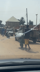 Daily street activity observed in Akwanga, Nigeria