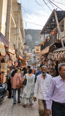 Daily life unfolds around Bhagsu temple complex