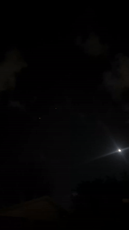 Bright lights observed in night sky over Netanya