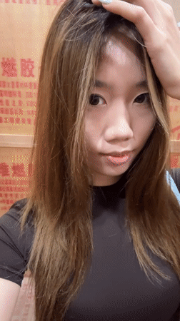Woman documents late-night activities through selfies in Nan'an District