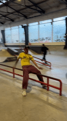 Berlin skateboarding session spans indoor park and street spots