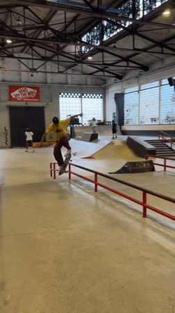 Berlin skateboarding session spans indoor park and street spots