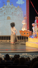 Puppet theater performance draws audience in Surgut, Russia