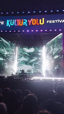 Furkan Özgür performs at Turkey Culture Road Festival in Mezitli