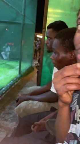Evening football and hangout session at KWASU, Malete