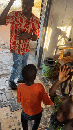 Lively hangout with kids and adults in Ikorodu